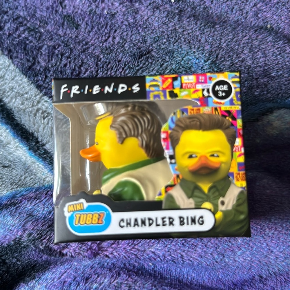 f•r•i•e•n•d•s Chandler Bing duck